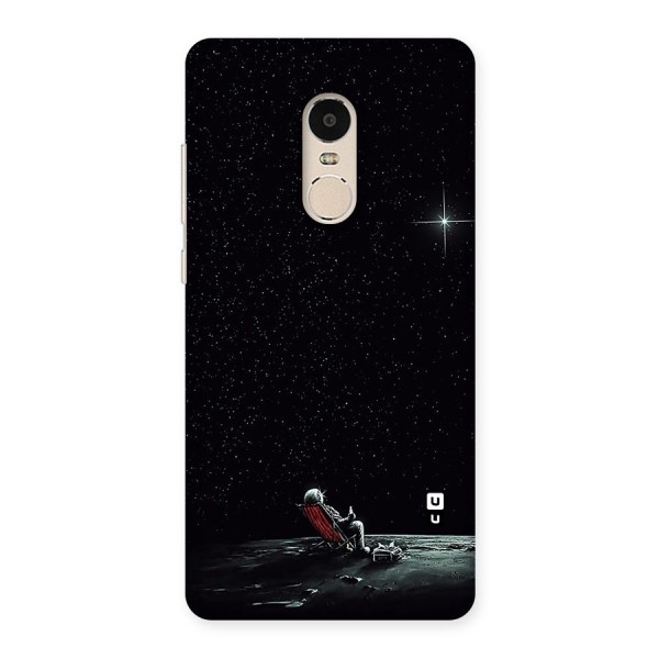 Resting Spaceman Face Back Case for Xiaomi Redmi Note 4