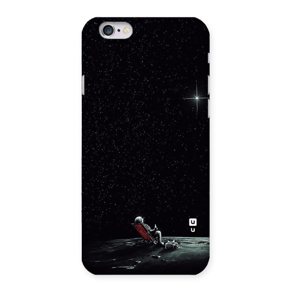 Resting Spaceman Face Back Case for iPhone 6 6S