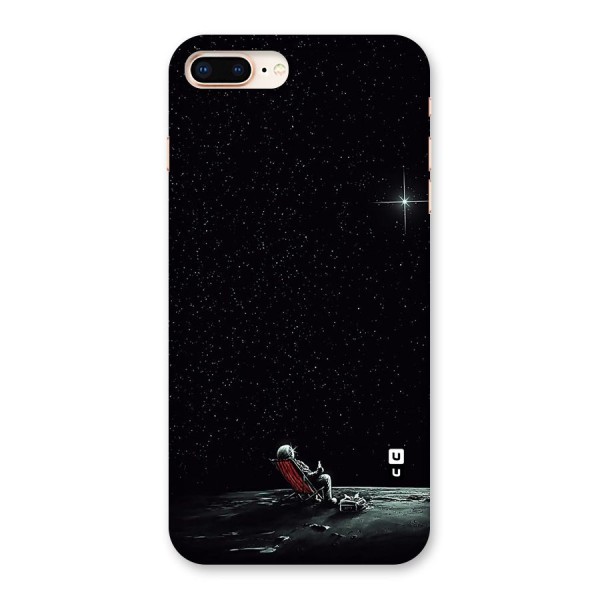 Resting Spaceman Face Back Case for iPhone 8 Plus