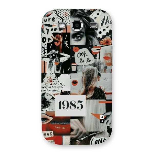Retro Pattern Back Case for Galaxy S3 Neo
