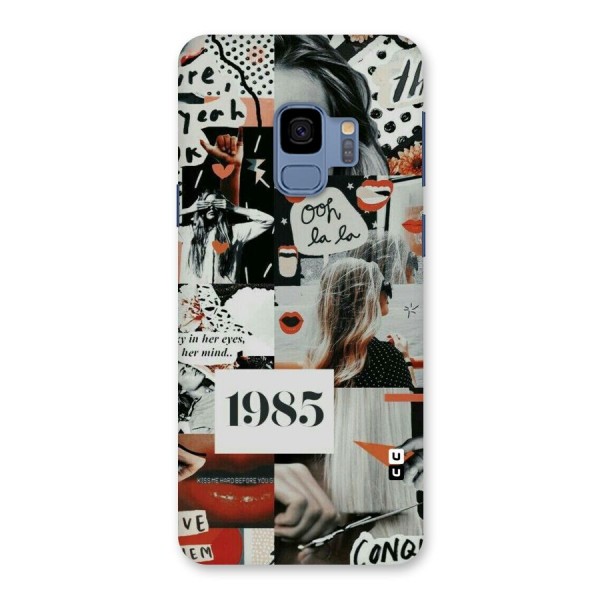 Retro Pattern Back Case for Galaxy S9