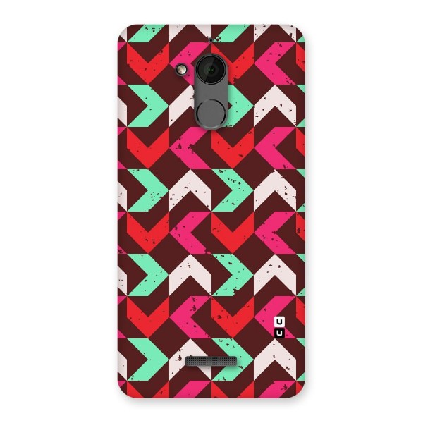 Retro Red Pink Pattern Back Case for Coolpad Note 5