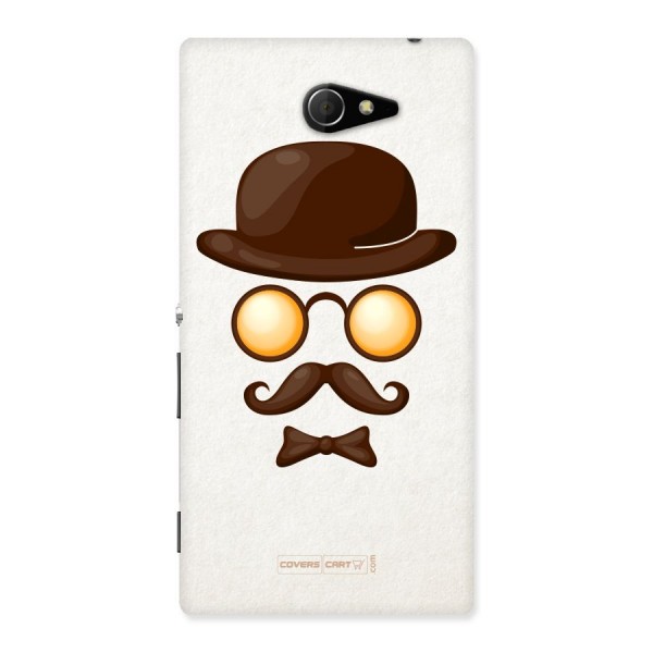 Retro Style Back Case for Sony Xperia M2