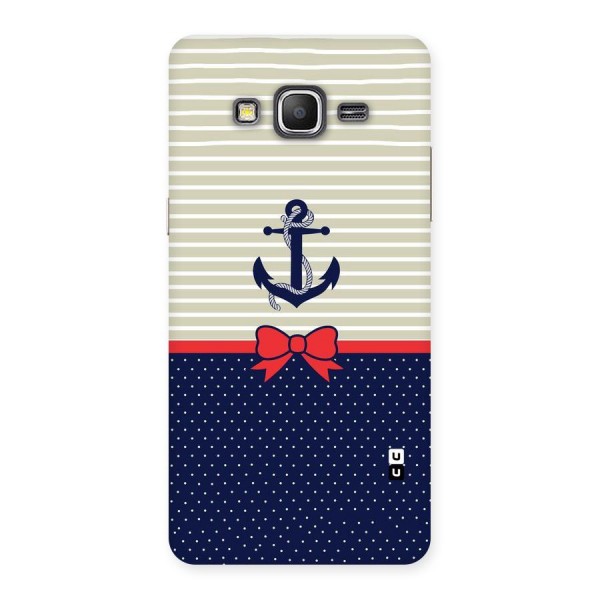 Ribbon Anchor Back Case for Galaxy Grand Prime