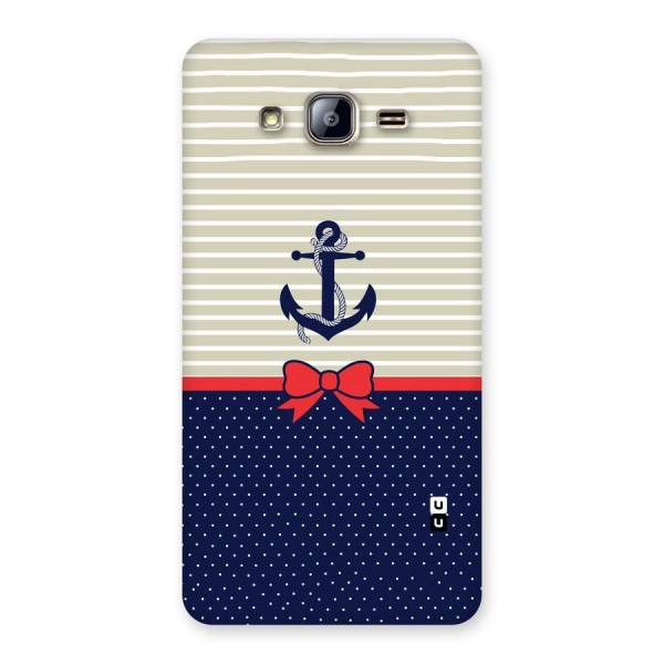 Ribbon Anchor Back Case for Galaxy On5
