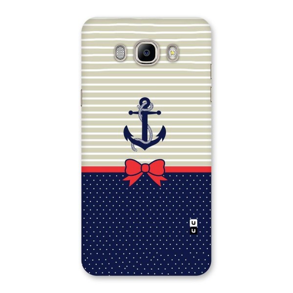 Ribbon Anchor Back Case for Galaxy On8