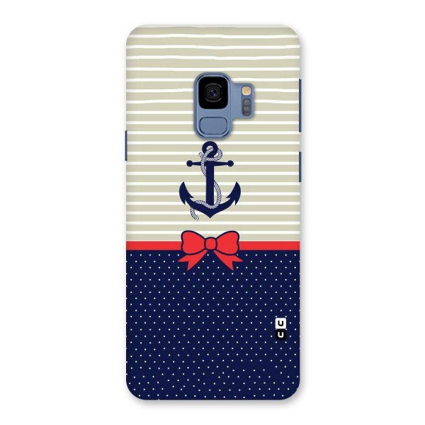Ribbon Anchor Back Case for Galaxy S9