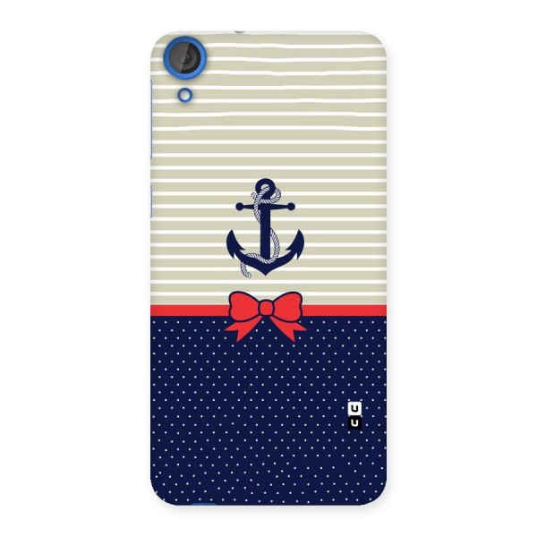 Ribbon Anchor Back Case for HTC Desire 820