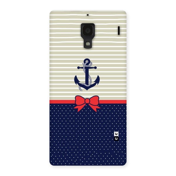 Ribbon Anchor Back Case for Redmi 1S
