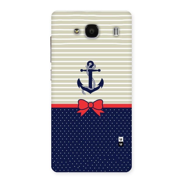 Ribbon Anchor Back Case for Redmi 2s