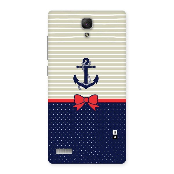 Ribbon Anchor Back Case for Redmi Note