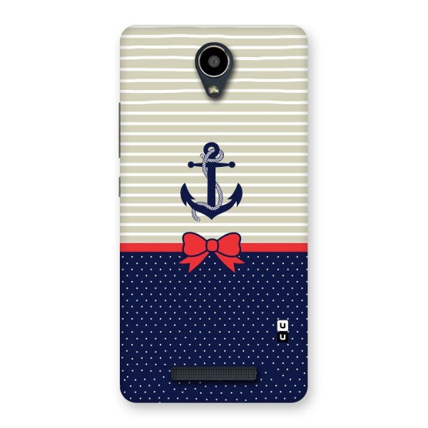 Ribbon Anchor Back Case for Redmi Note 2