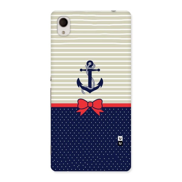 Ribbon Anchor Back Case for Sony Xperia M4
