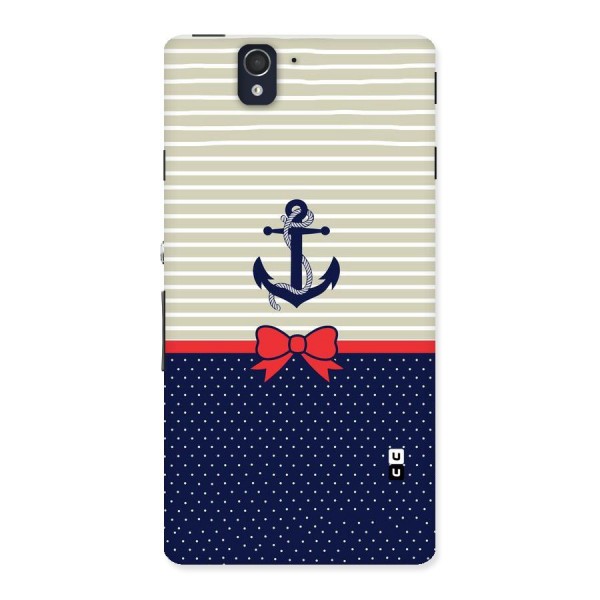 Ribbon Anchor Back Case for Sony Xperia Z