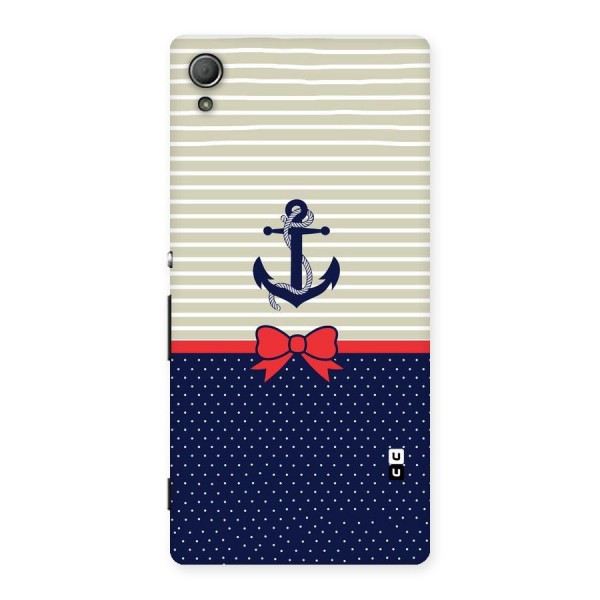 Ribbon Anchor Back Case for Xperia Z3 Plus