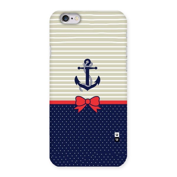 Ribbon Anchor Back Case for iPhone 6 6S