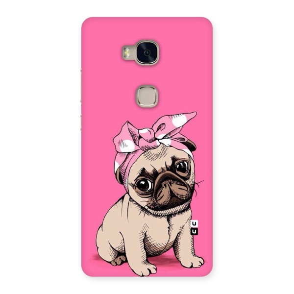 Ribbon Doggo Back Case for Huawei Honor 5X