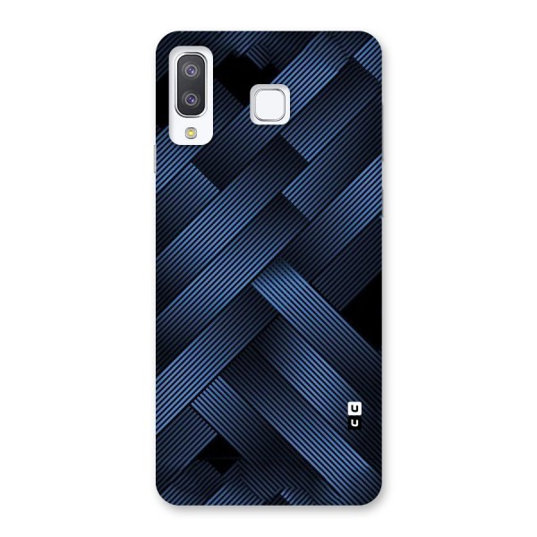 Ribbon Stripes Back Case for Galaxy A8 Star