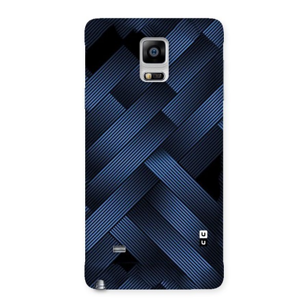 Ribbon Stripes Back Case for Galaxy Note 4