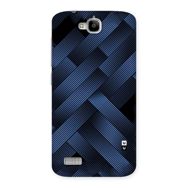 Ribbon Stripes Back Case for Honor Holly