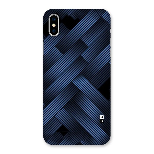 Ribbon Stripes Back Case for iPhone XS