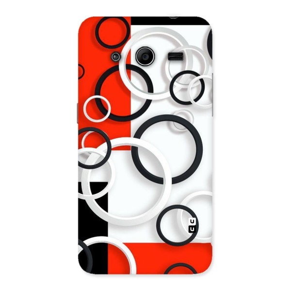 Rings Abstract Back Case for Galaxy Core 2