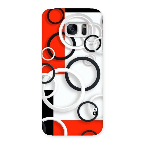 Rings Abstract Back Case for Galaxy S7 Edge