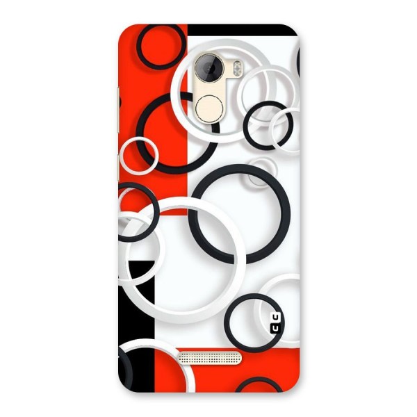 Rings Abstract Back Case for Gionee A1 LIte
