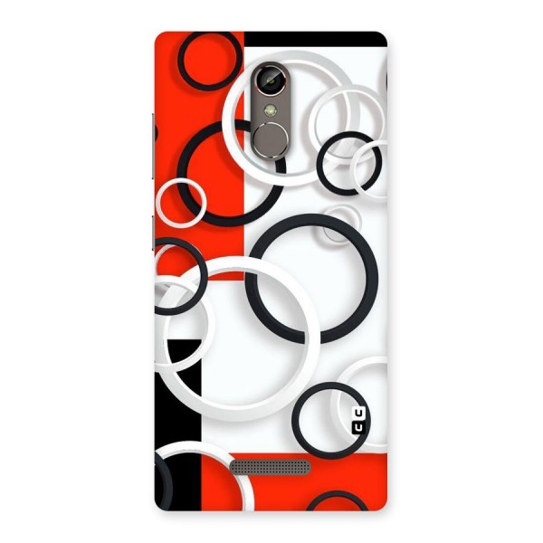 Rings Abstract Back Case for Gionee S6s