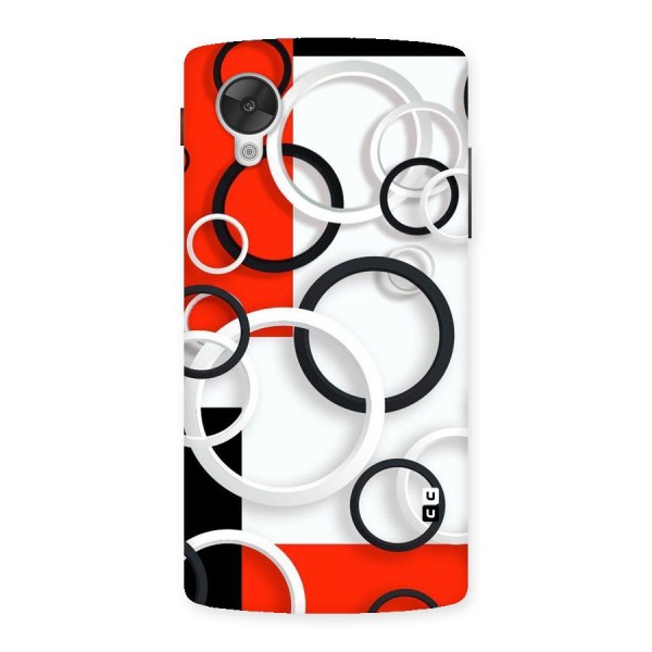 Rings Abstract Back Case for Google Nexsus 5