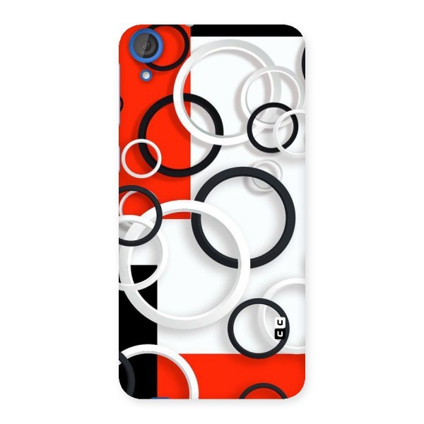 Rings Abstract Back Case for HTC Desire 820