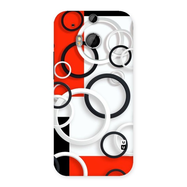 Rings Abstract Back Case for HTC One M8