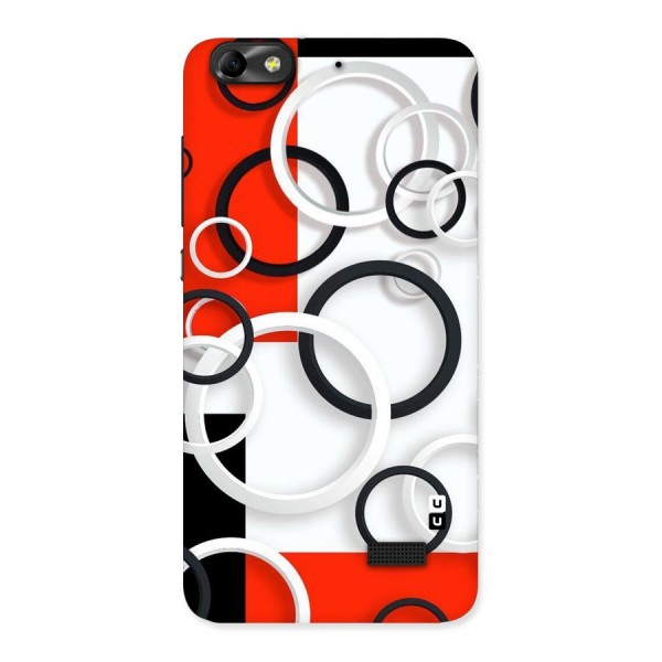 Rings Abstract Back Case for Honor 4C