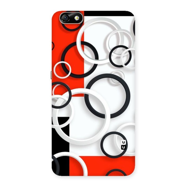 Rings Abstract Back Case for Honor 4X