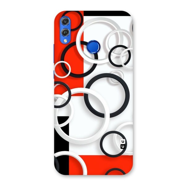 Rings Abstract Back Case for Honor 8X