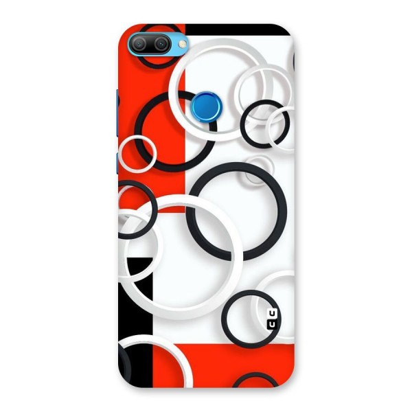 Rings Abstract Back Case for Honor 9N