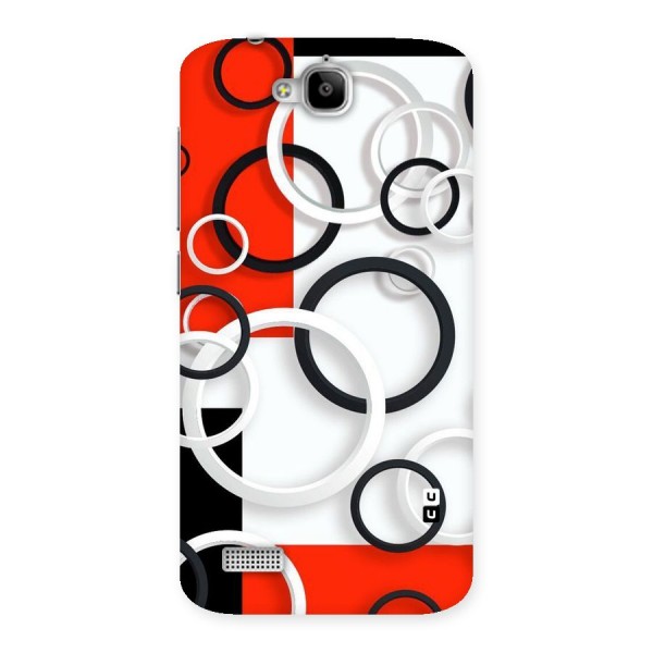 Rings Abstract Back Case for Honor Holly
