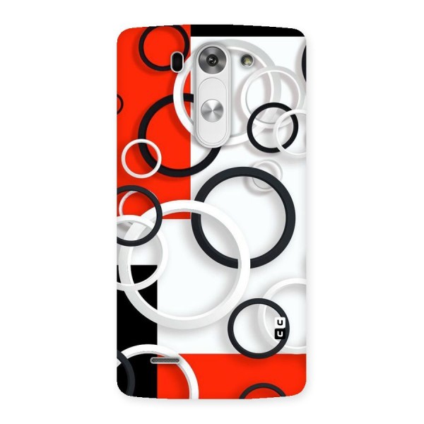 Rings Abstract Back Case for LG G3 Beat