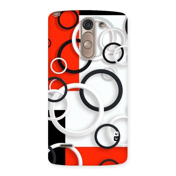 Rings Abstract Back Case for LG G3 Stylus