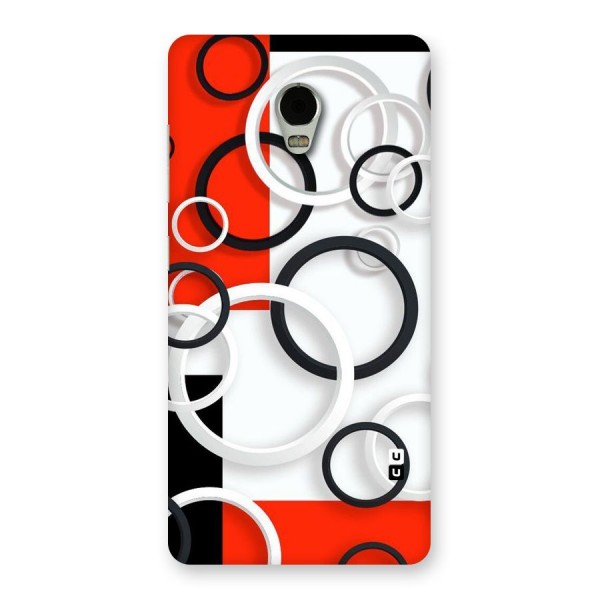 Rings Abstract Back Case for Lenovo Vibe P1