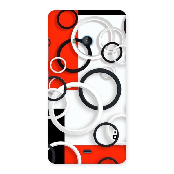 Rings Abstract Back Case for Lumia 540