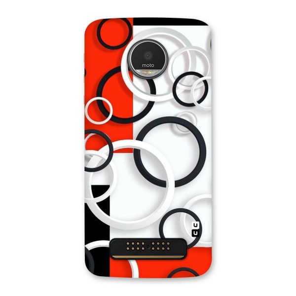 Rings Abstract Back Case for Moto Z Play