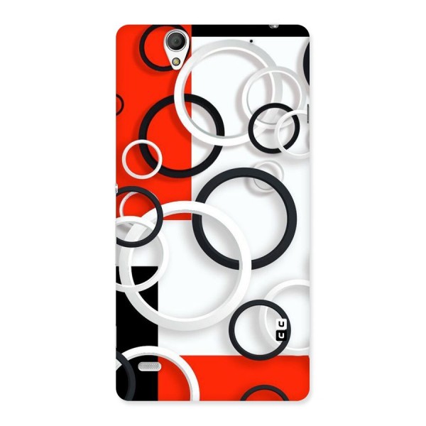 Rings Abstract Back Case for Sony Xperia C4