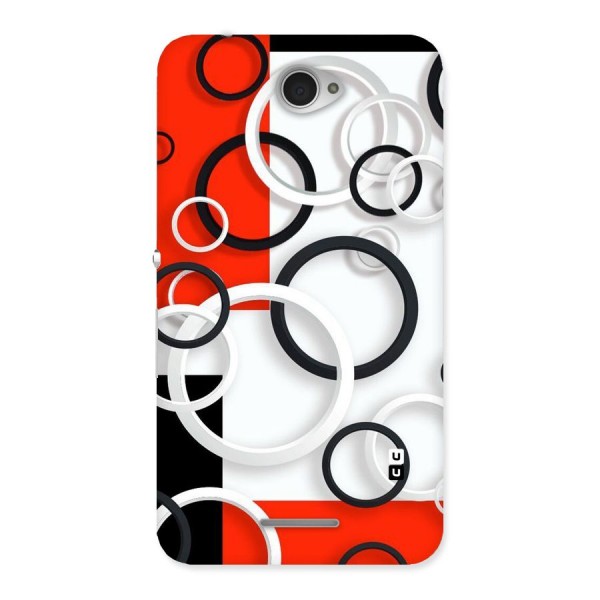 Rings Abstract Back Case for Sony Xperia E4