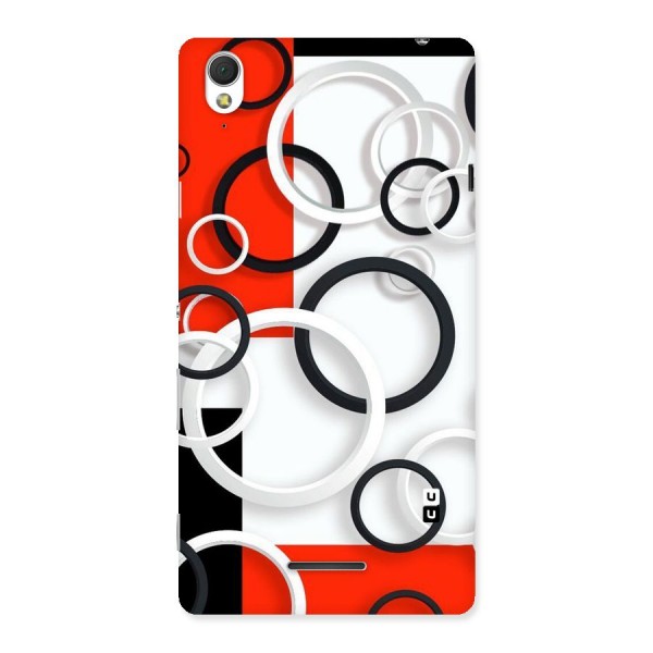 Rings Abstract Back Case for Sony Xperia T3