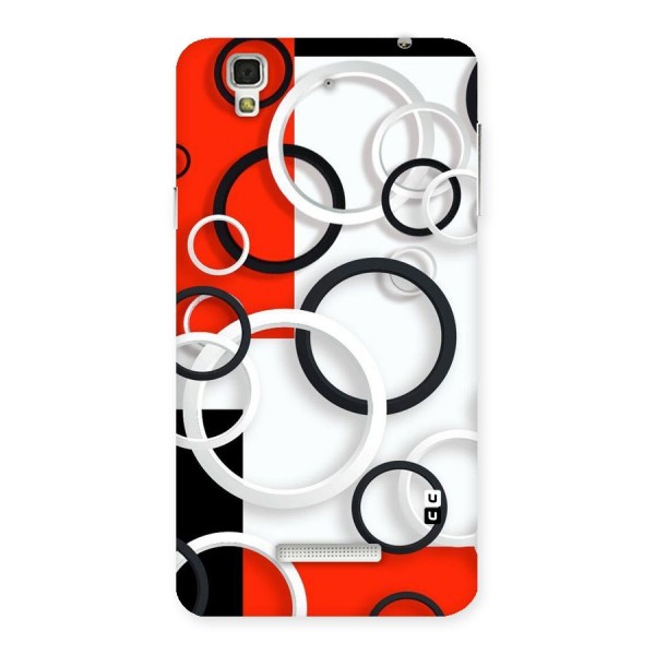 Rings Abstract Back Case for YU Yureka Plus