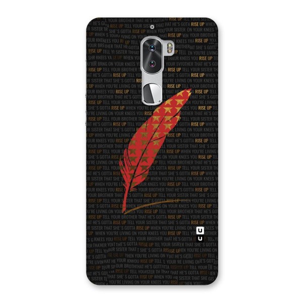 Rise Up Feather Back Case for Coolpad Cool 1