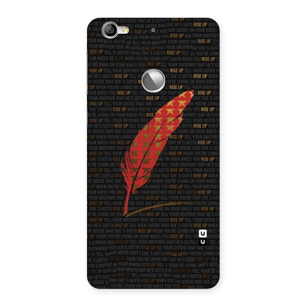 Rise Up Feather Back Case for LeTV Le 1s