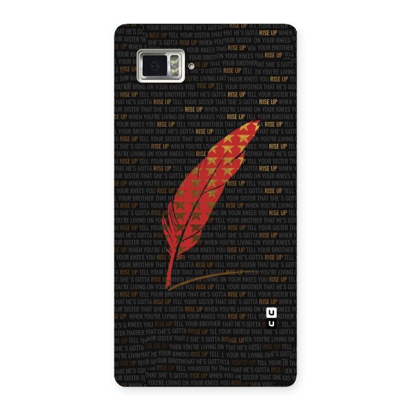 Rise Up Feather Back Case for Vibe Z2 Pro K920