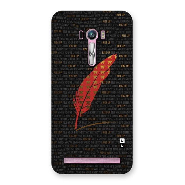 Rise Up Feather Back Case for Zenfone Selfie